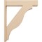Ekena Millwork 7 1/2-in W x 34-in D x 42-in H Funston Block Rough Cedar Woodgrain TimberThane Outlooker, Primed Tan OUTUR075X34X42FST44RCPR - alternate 3